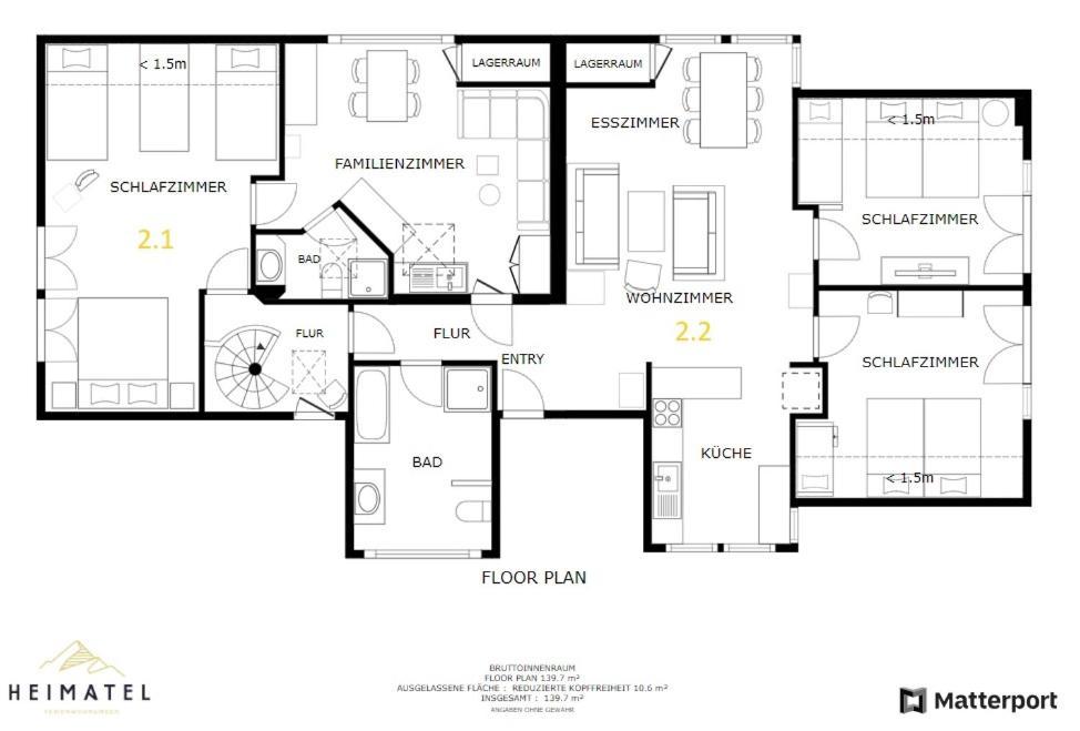 Apartment Heimatel - Bluemele